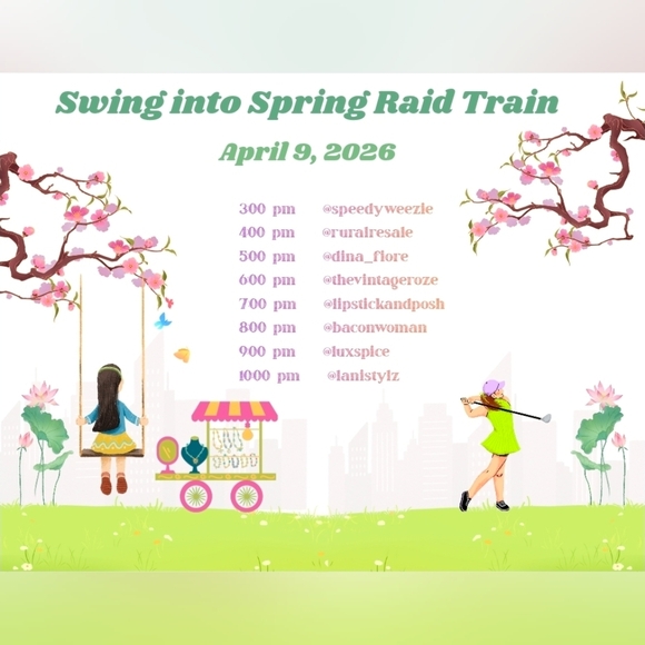 Jewelry - Raid Train Flyers